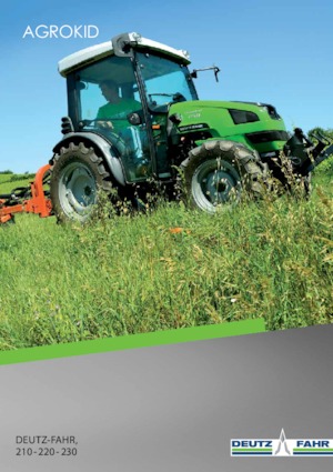 Ciągniki kompaktowe DEUTZ-FAHR Agrokid 230 