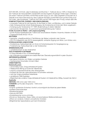 Ciągniki kompaktowe AGT AGT 835 T