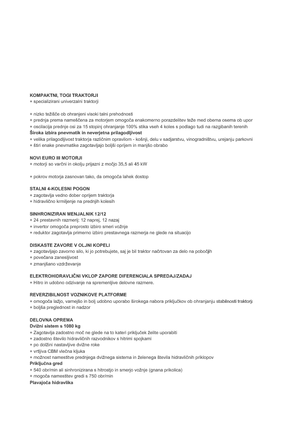 Ciągniki kompaktowe AGT AGT 860 NR