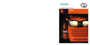 Ciągniki kompaktowe Kubota B 2420