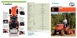 Ciągniki kompaktowe Kubota B 2420