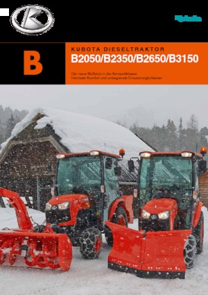 Ciągniki kompaktowe Kubota B2350 DB