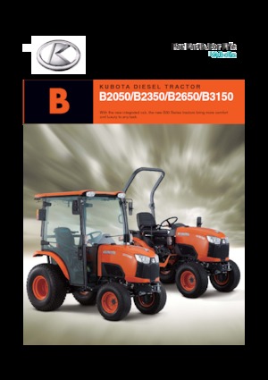 Ciągniki kompaktowe Kubota B2350 DB