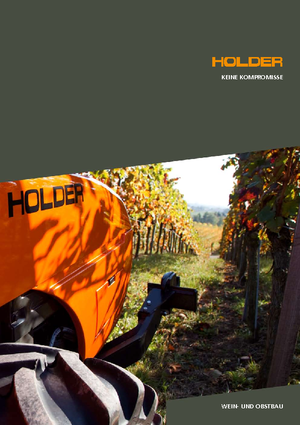 Ciągniki kompaktowe Holder F 780