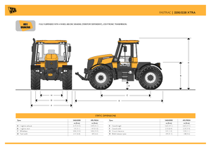 Ciągniki kompaktowe JCB Fastrac 3200-80 Xtra