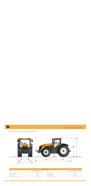 Ciągniki kompaktowe JCB Fastrac 7200-70