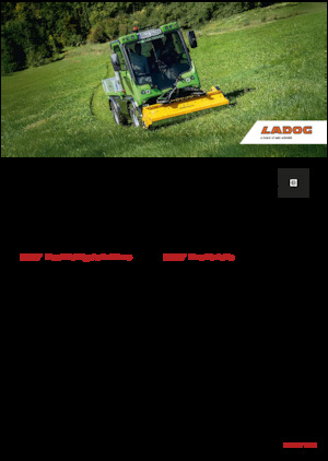 Traktory miejskie z zaczepem przednim Ladog E 1400