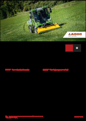 Traktory miejskie z zaczepem przednim Ladog E 1400