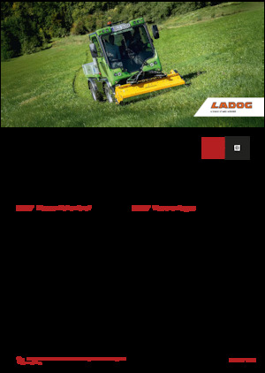 Traktory miejskie z zaczepem przednim Ladog E 1400