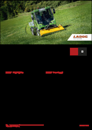 Traktory miejskie z zaczepem przednim Ladog E 1400