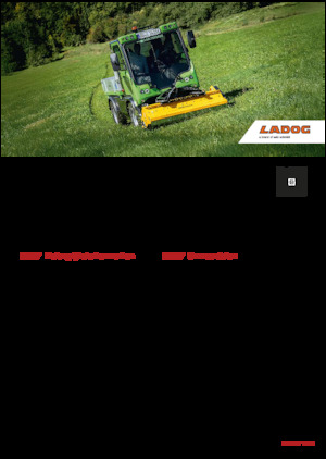 Traktory miejskie z zaczepem przednim Ladog E 1400