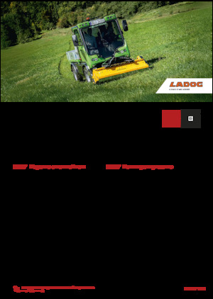 Traktory miejskie z zaczepem przednim Ladog E 1400