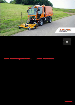 Traktory miejskie z zaczepem przednim Ladog T 1250