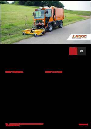 Traktory miejskie z zaczepem przednim Ladog T 1250