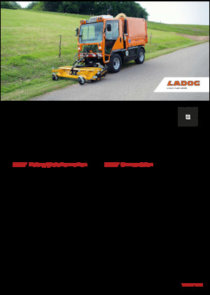 Traktory miejskie z zaczepem przednim Ladog T 1250