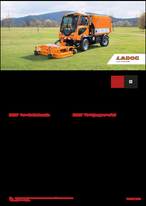 Traktory miejskie z zaczepem przednim Ladog T 1400