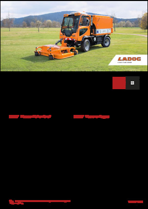 Traktory miejskie z zaczepem przednim Ladog T 1400