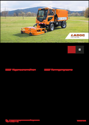 Traktory miejskie z zaczepem przednim Ladog T 1400