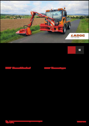 Traktory miejskie z zaczepem przednim Ladog T 1700