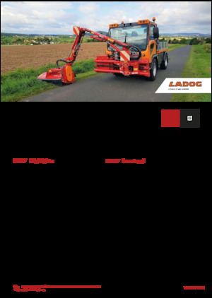 Traktory miejskie z zaczepem przednim Ladog T 1700