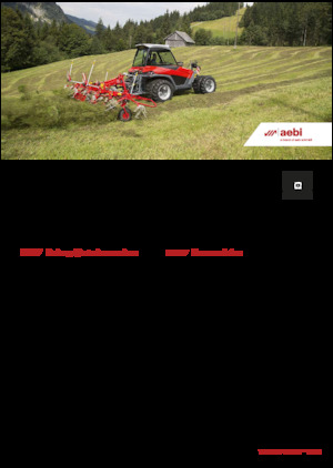 Traktory miejskie z zaczepem przednim Aebi TT 281+ 