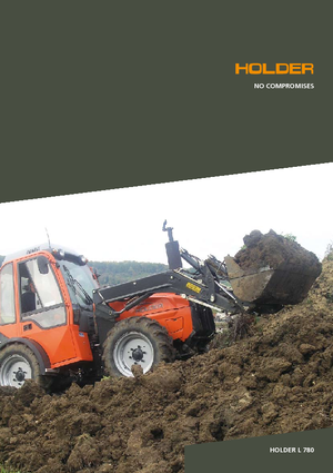 Ciągniki kompaktowe Holder L 780