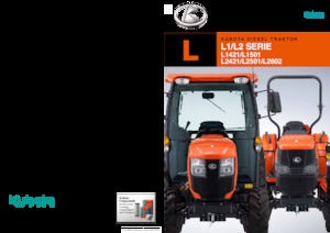 Ciągniki kompaktowe Kubota L2501 DW