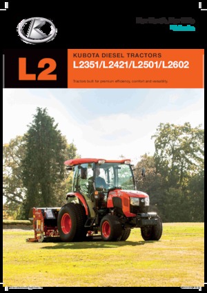 Ciągniki kompaktowe Kubota L2602 DHW