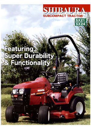 Ciągniki kompaktowe Shibaura SX 24