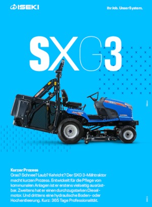 Kosiarki Samojezdne i Traktory Ogrodowe Iseki SXG 323