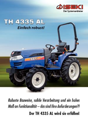 Ciągniki kompaktowe Iseki TH 4335
