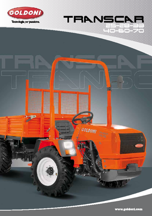 Ciągniki kompaktowe Goldoni Transcar 25 RS