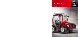 Ciągniki kompaktowe Carraro TTR 4400 HST