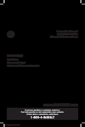Gwoździarki i zszywacze elektryczne DEWALT DW45RN 