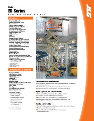 Kołowe podnośniki nożycowe JLG 1930ES