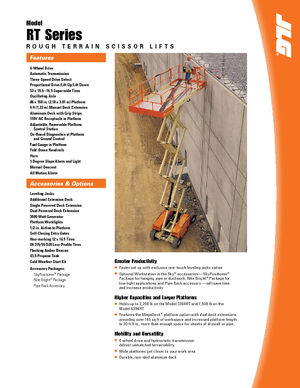 Kołowe podnośniki nożycowe JLG 3394RT