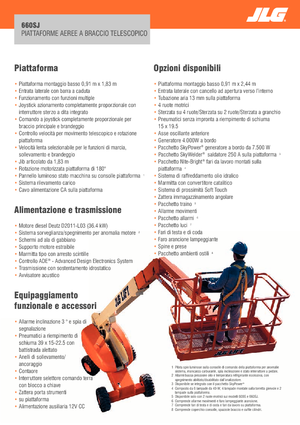 Kołowe teleskopowe platformy robocze JLG 660SJ