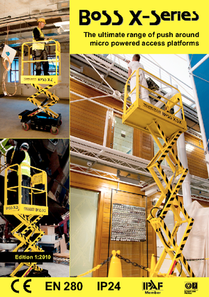 Kołowe podnośniki nożycowe Youngman BoSS X3 X