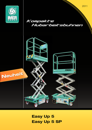 Kołowe podnośniki nożycowe Iteco Easy Up 5