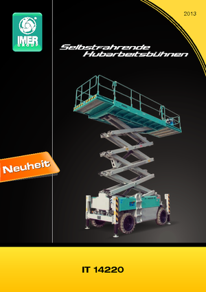 Kołowe podnośniki nożycowe Iteco IT 14220 D