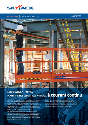 Kołowe podnośniki nożycowe Skyjack SJ III 3226 M