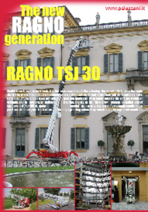 Kołowe teleskopowe platformy robocze Palazzani TSJ 30