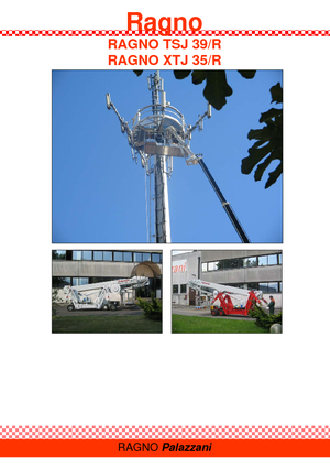 Kołowe teleskopowe platformy robocze Palazzani TSJ 39 R