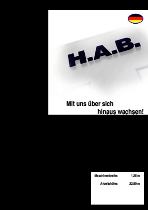 Kołowe podnośniki nożycowe HAB S 225-12 D 4WD S