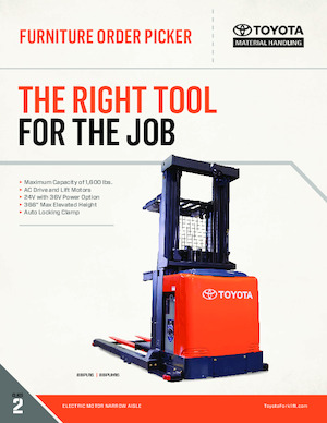 Wózki do kompletacji zamówień Toyota 8BPU15