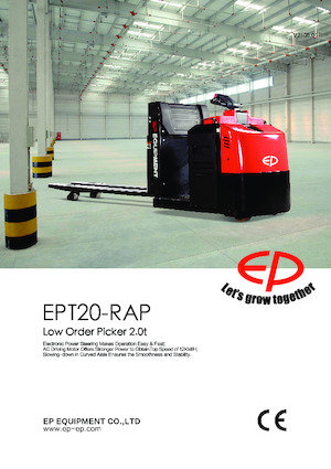 Wózki do kompletacji zamówień EP EPT20-RAP