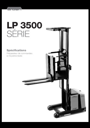 Wózki do kompletacji zamówień Crown LP 3520-1.0