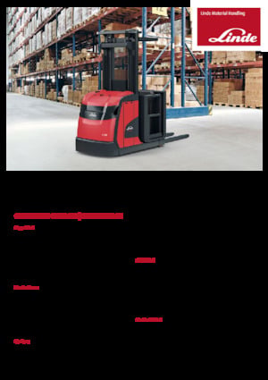 Wózki do kompletacji zamówień Linde V10 Std