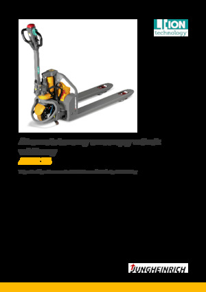 Wózek paletowy ręczny Jungheinrich AME 13