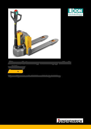 Wózek paletowy ręczny Jungheinrich AME 15